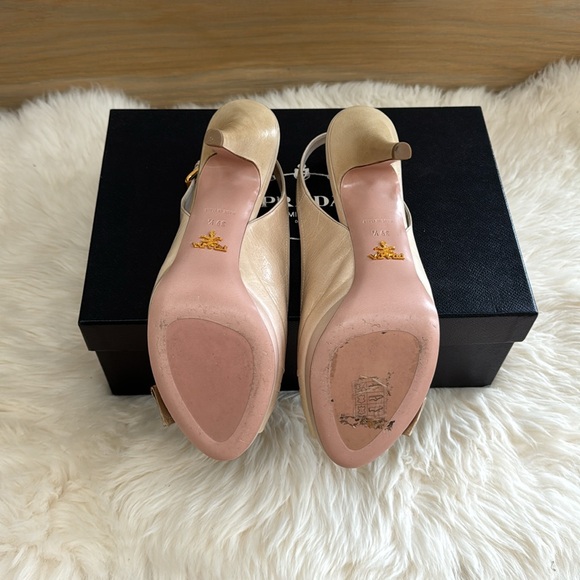 Prada Platform Peep-toe Calzature Donna size 39.5 - Picture 4 of 5